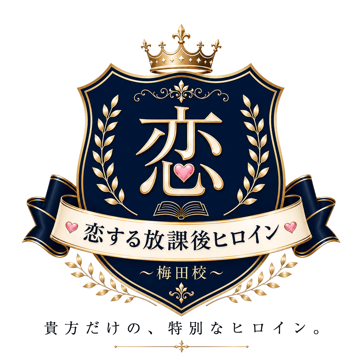 恋する放課後ヒロイン〜梅田校〜 校章